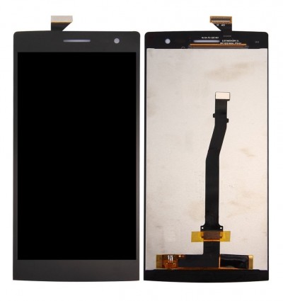 Lcd With Touch Screen For Oppo Find 7 Black By - Maxbhi Com