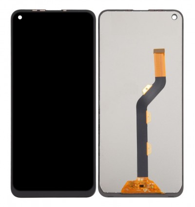Lcd With Touch Screen For Tecno Camon 15 Air White By - Maxbhi Com