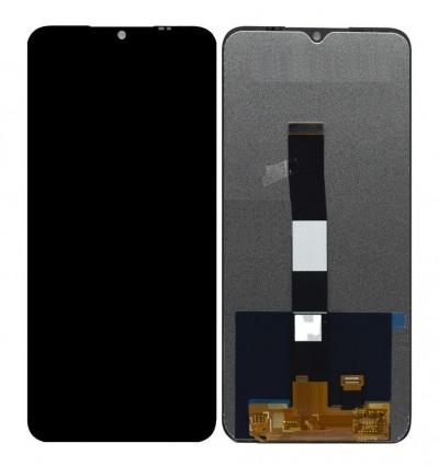 Lcd With Touch Screen For Xiaomi Redmi 9i Black By - Maxbhi Com