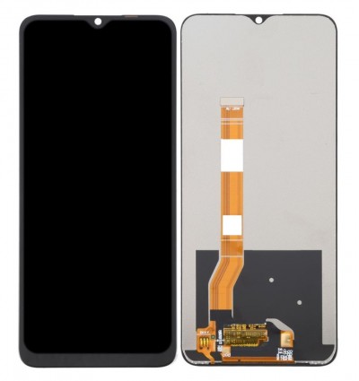 Lcd With Touch Screen For Realme C35 Black By - Maxbhi Com