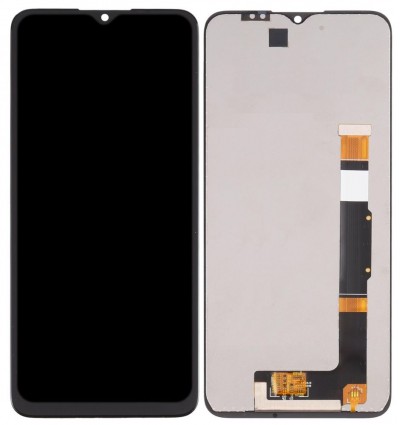 Lcd With Touch Screen For Tcl 20b Grey By - Maxbhi Com
