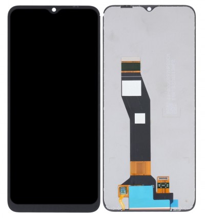 Lcd With Touch Screen For Motorola Moto E13 Black By - Maxbhi Com