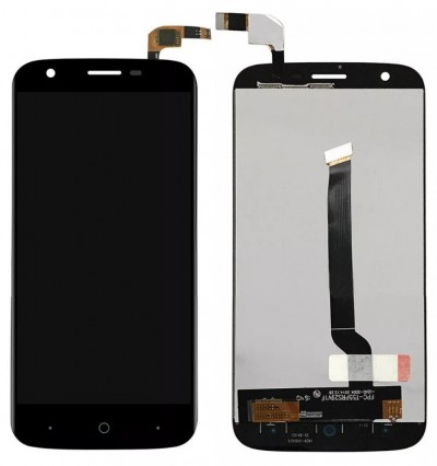 Lcd With Touch Screen For Zte Warp 7 White By - Maxbhi Com