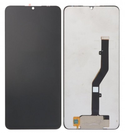 Lcd With Touch Screen For Zte Blade V40 Vita Black By - Maxbhi Com