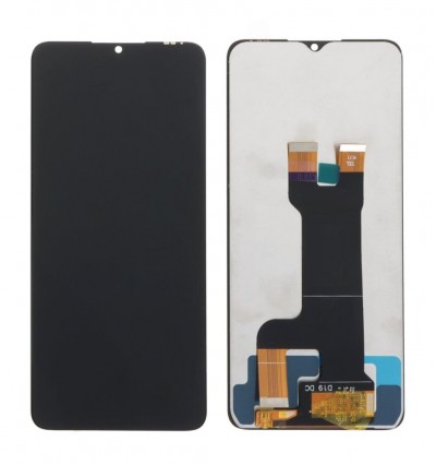 Lcd With Touch Screen For Zte Blade A73 5g Black By - Maxbhi Com