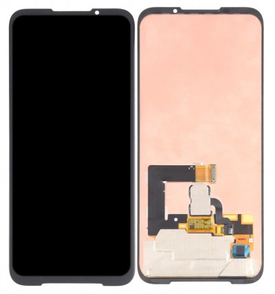 Lcd With Touch Screen For Xiaomi Black Shark 3 Pro Black By - Maxbhi Com