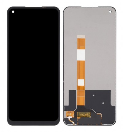 Lcd With Touch Screen For Realme Q3 5g Silver By - Maxbhi Com