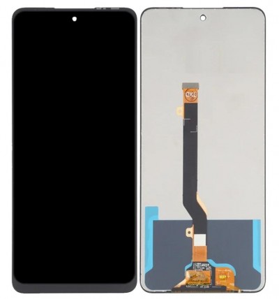 Lcd With Touch Screen For Infinix Hot 40 Pro Black By - Maxbhi Com