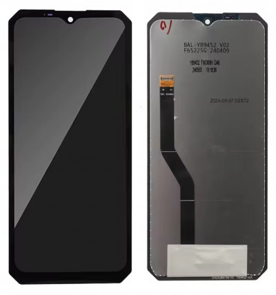 Lcd With Touch Screen For Oukitel Wp38 Black By - Maxbhi Com