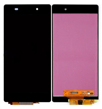 Lcd With Touch Screen For Sony Xperia Z2 Compact Black By - Maxbhi Com
