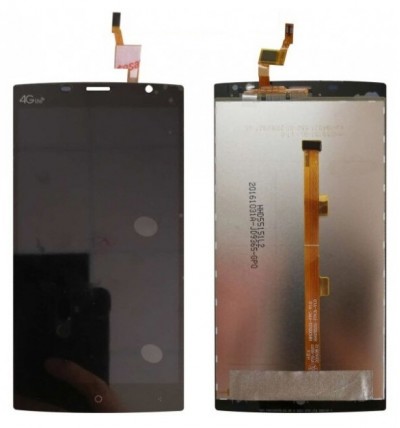 Lcd With Touch Screen For Leagoo Elite 5 White By - Maxbhi Com