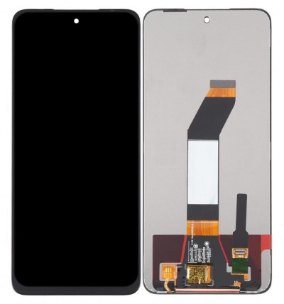 Lcd With Touch Screen For Xiaomi Redmi 10 Black By - Maxbhi Com