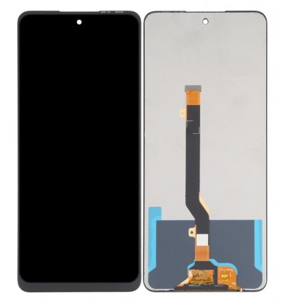 Lcd With Touch Screen For Tecno Camon 18 Purple By - Maxbhi Com