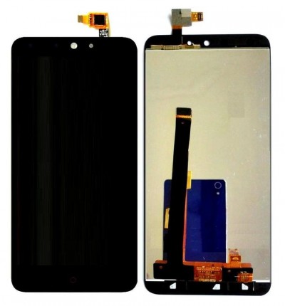 Lcd With Touch Screen For Qiku N4 Black By - Maxbhi Com