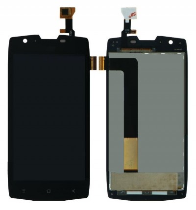 Lcd With Touch Screen For Blackview Bv7000 Pro Black By - Maxbhi Com