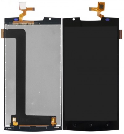 Lcd With Touch Screen For Oukitel K10000 Pro White By - Maxbhi Com
