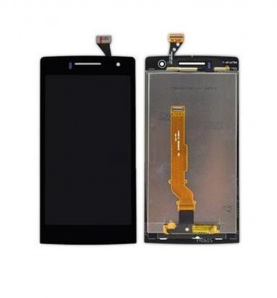 Lcd With Touch Screen For Oppo Find 7 Minir6007 Black By - Maxbhi Com