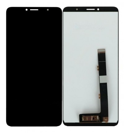 Lcd With Touch Screen For Alcatel 3v 2019 Black By - Maxbhi Com