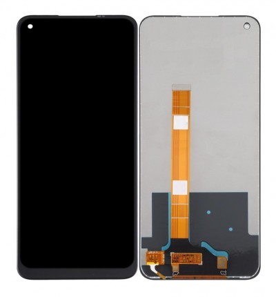 Lcd With Touch Screen For Realme Narzo 20 Pro Black By - Maxbhi Com