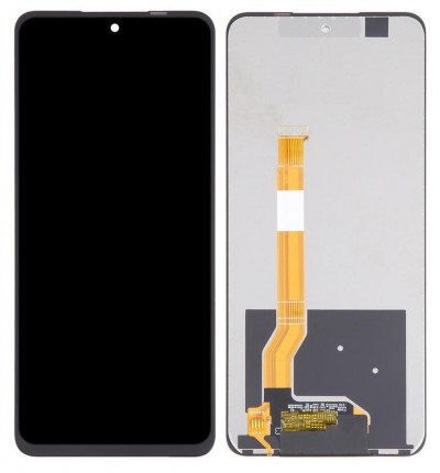 Lcd With Touch Screen For Realme C55 White By - Maxbhi Com