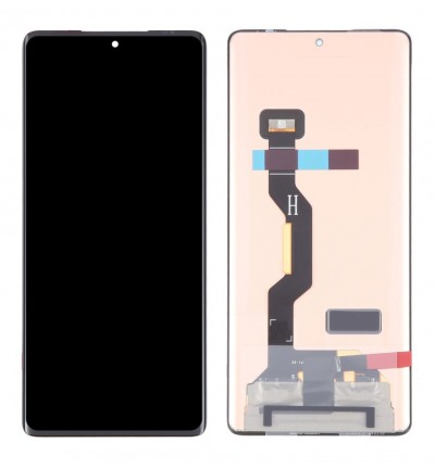 Lcd With Touch Screen For Motorola Moto G85 5g Black By - Maxbhi Com
