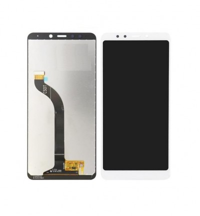 Lcd With Touch Screen For Xiaomi Redmi Note 5 Plus White By - Maxbhi Com