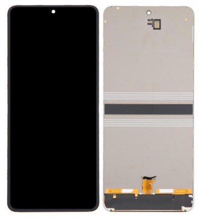 Lcd With Touch Screen For Huawei P50 Pocket 4g Al00 White By - Maxbhi Com