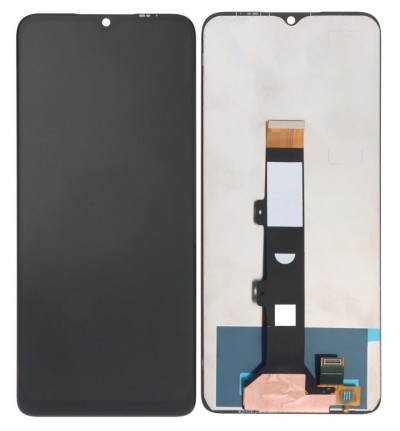 Lcd With Touch Screen For Motorola Moto E22i Black By - Maxbhi Com