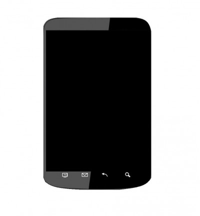Lcd With Touch Screen For Vox Mobile V8500 Black By - Maxbhi.com