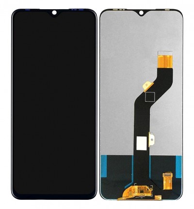 Lcd With Touch Screen For Tecno Pouvoir 4 Purple By - Maxbhi Com