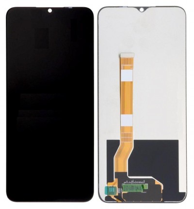 Lcd With Touch Screen For Oppo A77 5g Black By - Maxbhi Com