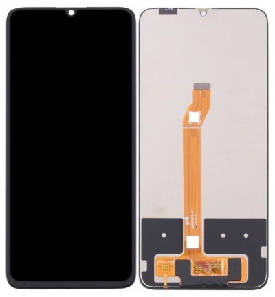 Lcd With Touch Screen For Honor Play 30 Black By - Maxbhi Com