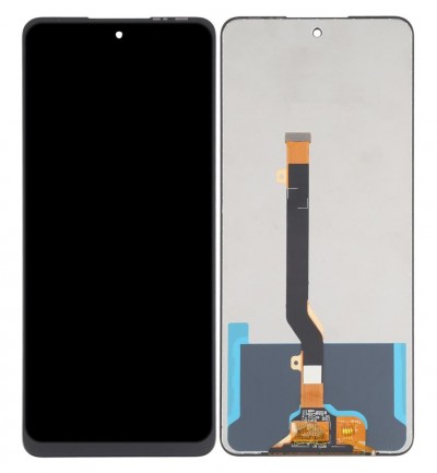 Lcd With Touch Screen For Tecno Spark 8t White By - Maxbhi Com