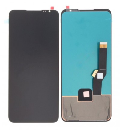 Lcd With Touch Screen For Zte Nubia Red Magic 7 Black By - Maxbhi Com