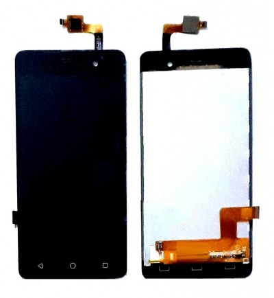Lcd With Touch Screen For Micromax Bolt Supreme 4 White By - Maxbhi Com