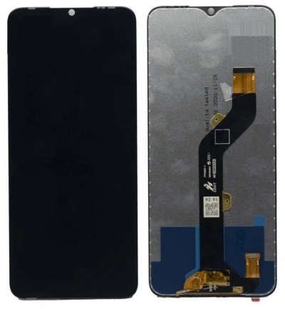 Lcd With Touch Screen For Tecno Spark 8 Blue By - Maxbhi Com