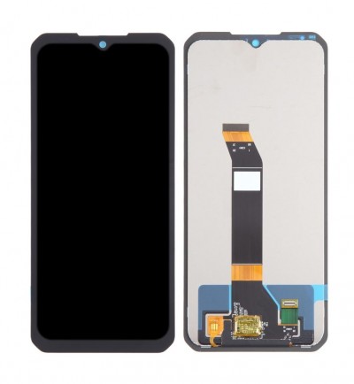 Lcd With Touch Screen For Doogee V Max Black By - Maxbhi Com