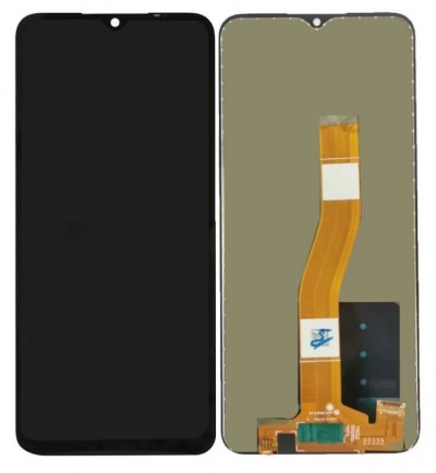 Lcd With Touch Screen For Blackview A52 Black By - Maxbhi Com