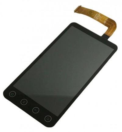 Lcd With Touch Screen For Htc Evo 3d Cdma Black By - Maxbhi Com