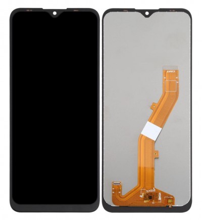 Lcd With Touch Screen For Nokia C30 Grey By - Maxbhi Com