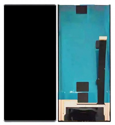 Lcd With Touch Screen For Zte Axon 40 Ultra Black By - Maxbhi Com