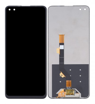Lcd With Touch Screen For Infinix Zero 8i White By - Maxbhi Com