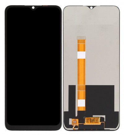 Lcd With Touch Screen For Oppo A16e Black By - Maxbhi Com