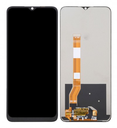 Lcd With Touch Screen For Realme Q5i Black By - Maxbhi Com