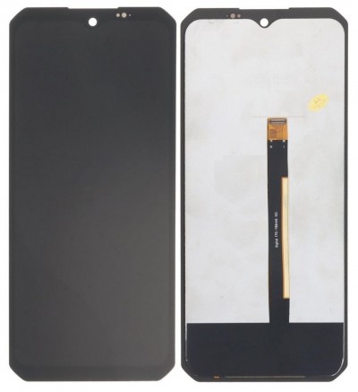 Lcd With Touch Screen For Oukitel Wp26 Black By - Maxbhi Com