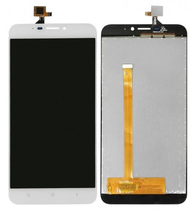 Lcd With Touch Screen For Oukitel U20 Plus Rose Gold By - Maxbhi Com