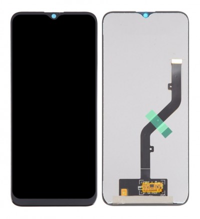 Lcd With Touch Screen For Blu G80 Black By - Maxbhi Com