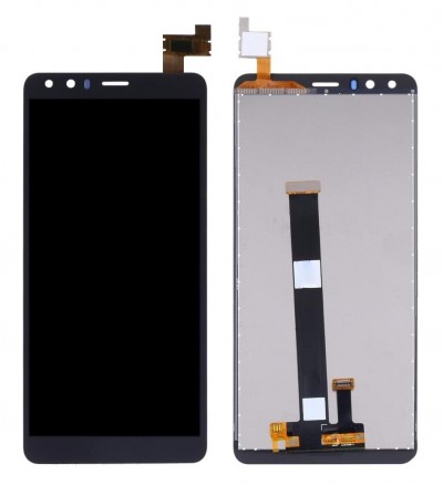 Lcd With Touch Screen For Nokia C01 Plus White By - Maxbhi Com