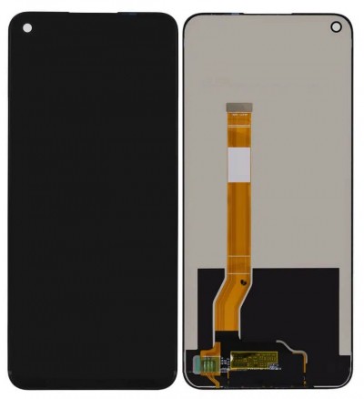 Lcd With Touch Screen For Realme 9 5g Se Black By - Maxbhi Com