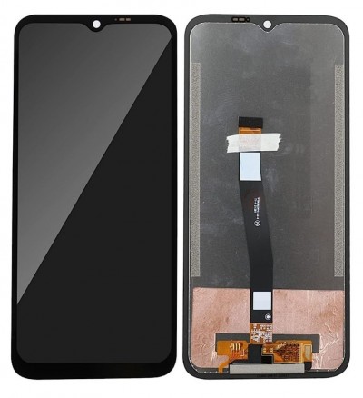 Lcd With Touch Screen For Ulefone Power Armor 18t Black By - Maxbhi Com
